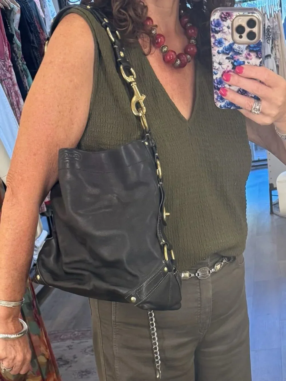 COACH Carly Hobo Bag (Large - Style #60616)